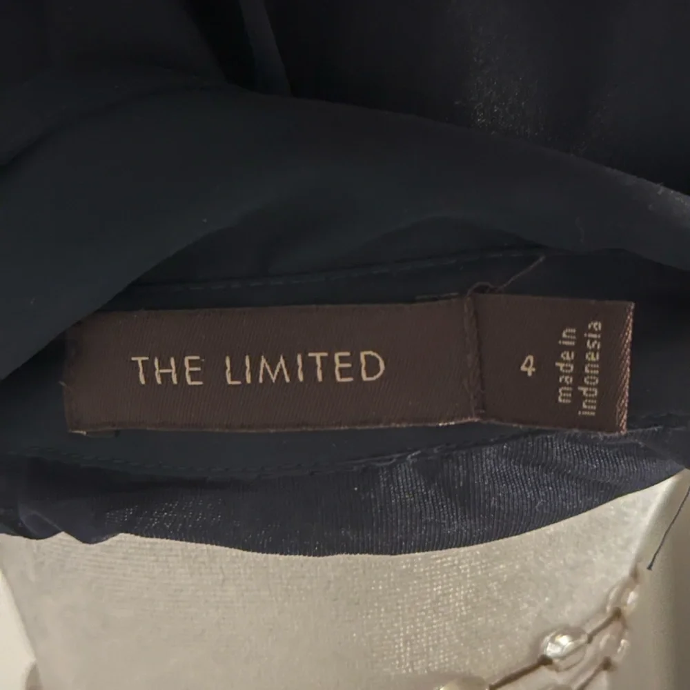 The Limited Navy Satin Dress - Picture 5 of 7